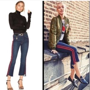 MOTHER INSIDER CROP STEP FRAY SPEED RACER jeans . Size 25